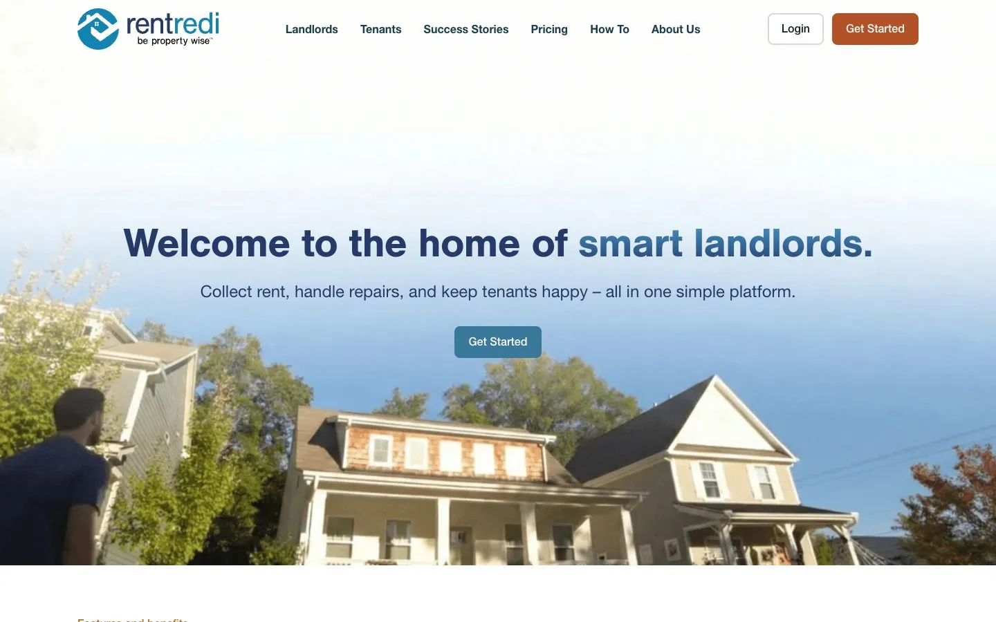 The RentRedi landlord app